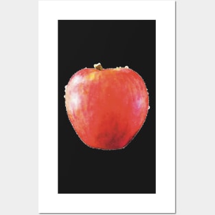 Juicy Red Apple Posters and Art